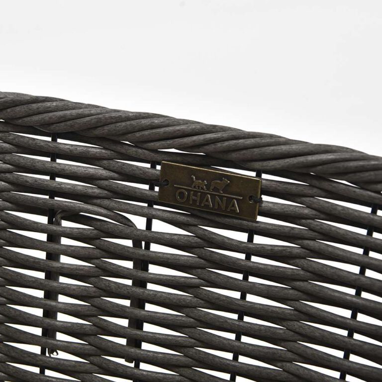 OHANA Elevated Round Ratten Pet bed OHANA PET FURNITURE